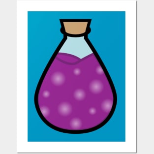 DIY Purple Potions/Poisons for Tabletop Board Games (Style 2) Posters and Art